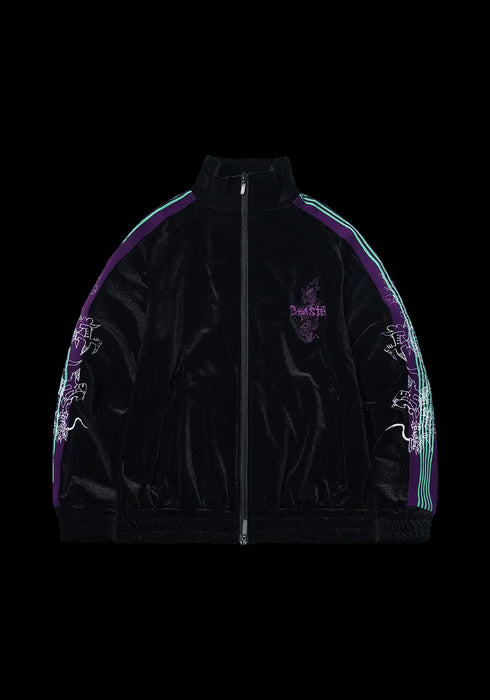 Velvet Knitted Loong Jacket